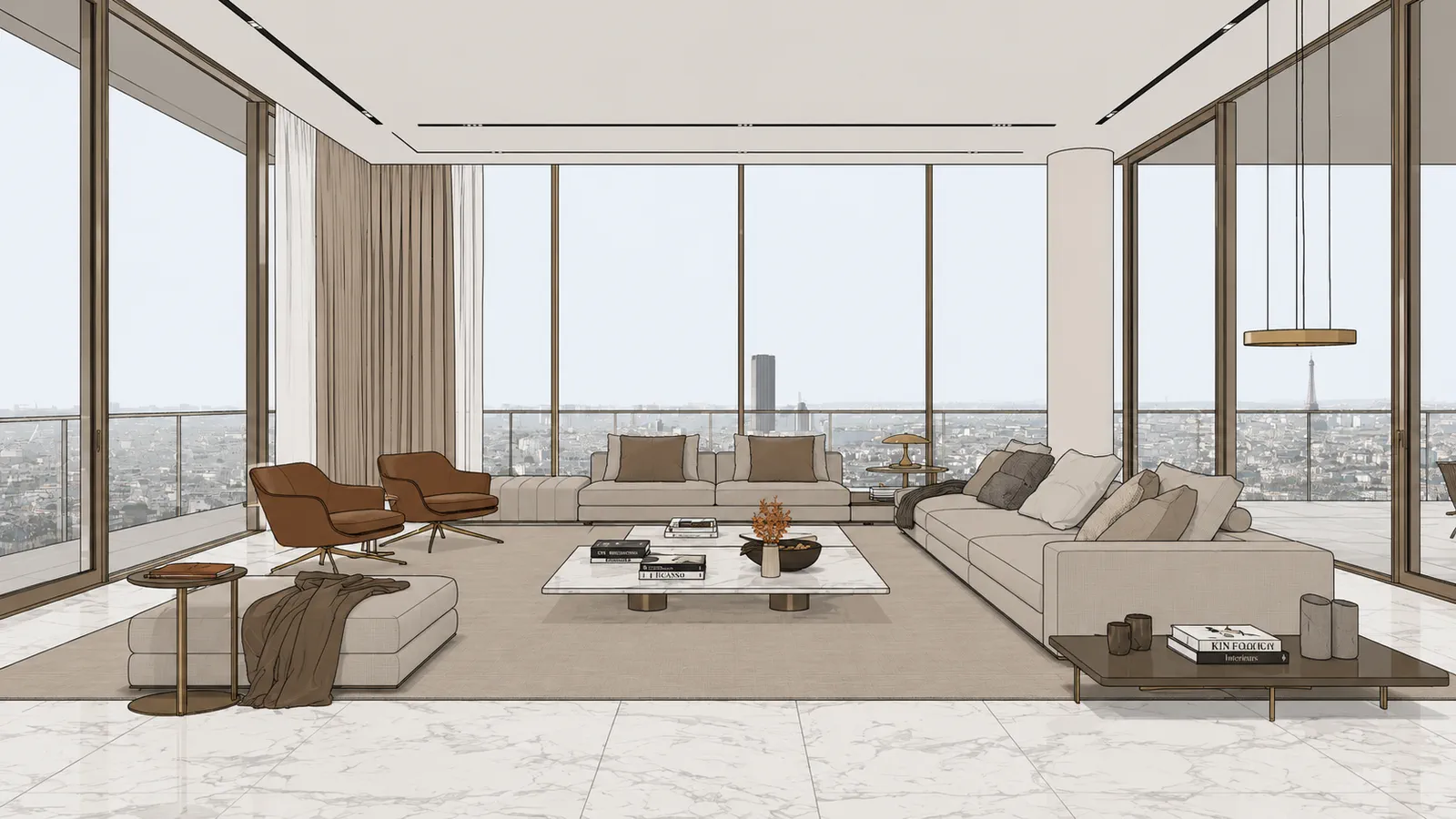 Werkrender vóór transformatie door Sherpa